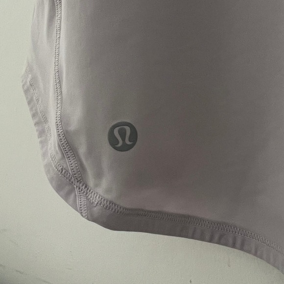 Lululemon High Neck Mesh Run Tank Grey 6 NWOT - Picture 9 of 12